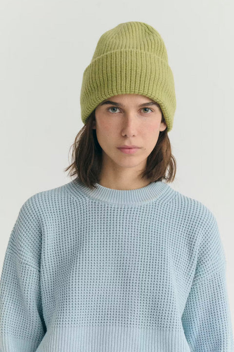 Beanie in Pistaziengrün