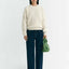 Wollpullover Regular Fit von Thinking Mu in Ecru