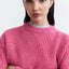 Carmen Knitted Sweater, Pink