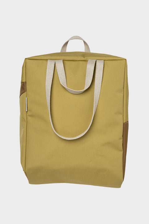 Umweltfreundliche Tote Bag in Camel und Hellbraun