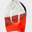 The New Trash Bag Multi Oxyde Large Susan Bijl – Detailansicht Zugband mit Stopper und faltbares Oberteil, Multi Oxyde