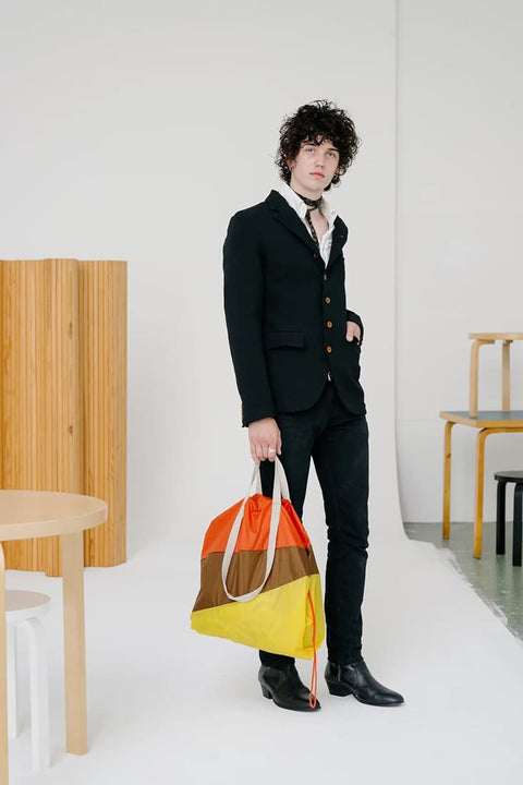 Nachhaltige Einkaufstasche aus recyceltem Ripstop-Nylon von Susan Bijl