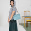 Hellblaue Francis & Hazel MEDIUM Tasche mit verstellbarem Gurt