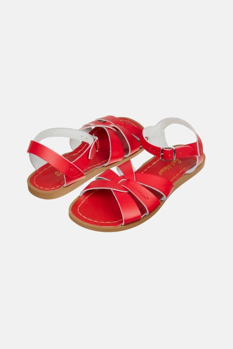 Retro-Sandalen in Rot für den Sommer