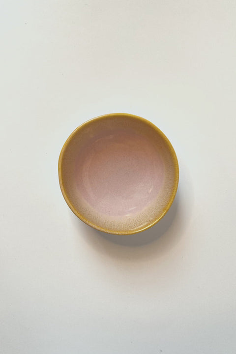 Keramikschale handgefertigt in Pink