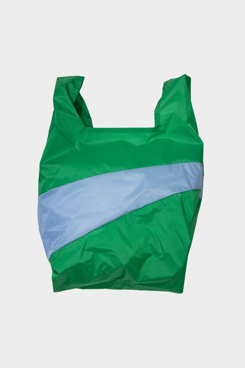 Einkaufstasche in Grün und Kreidefarbe: umweltfreundlich, superstark und langlebig. Nachhaltigkeit trifft Style!
