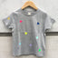 POM Berlin T-Shirt Dreiecke Grau Kinder