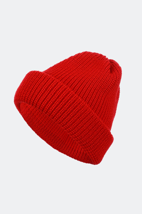 Mütze aus Schurwolle, Rot von Modas