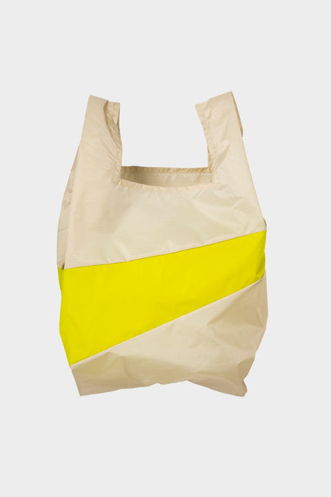 Superstark und langlebig: Die Neue Einkaufstasche in Beige und Gelb