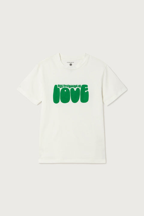 Nachhaltige "Yes Love" T-Shirt von Thinking Mu
