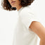 100% Bio-Baumwolle Basic White Volta T-shirt